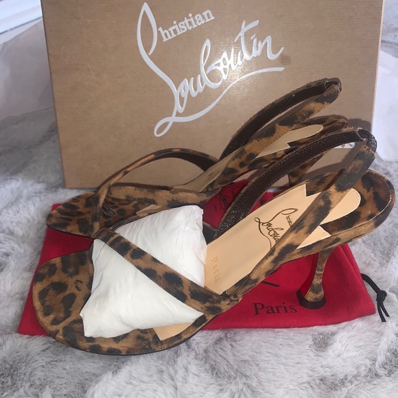 39.5 Christian louboutin Taralita sandals 85mm new - Picture 2 of 11
